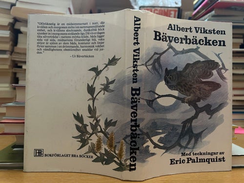 Bäverbäcken av Albert Viksten, bok, Very Fine plus