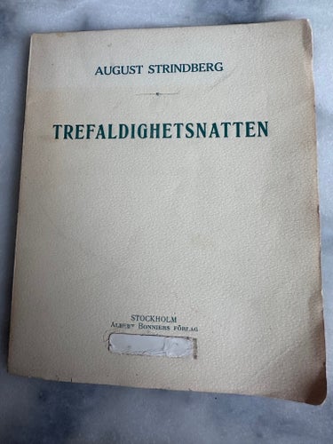 Trefaldighetsnatten av August Strindberg, Albert Bonniers Förlag