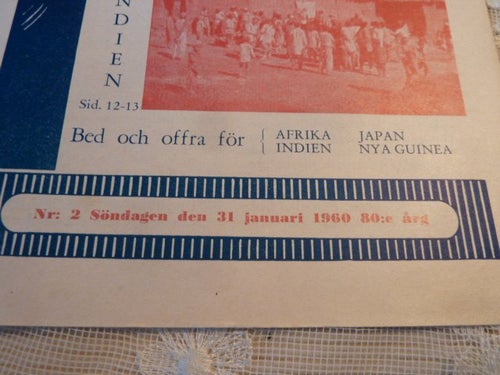 LILLA SVENSKA, BARNTIDNINGEN, 1960 NR 2, TIDNING
