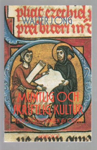 Muntlig och skriftlig kultur