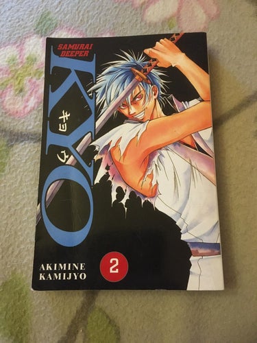 Samurai Deeper kyo vol 2 - svenska manga anime samuraj