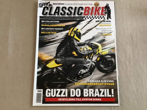 CLASSIC BIKE NR 3 2015 MV AGUSTA,HONDA CB 750 RACER,MOTO GUZZI,YAMAHA XJR 1300.