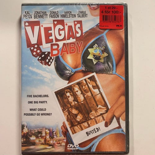 VEGAS BABY. DVD KOMEDI -05. INPLASTAD