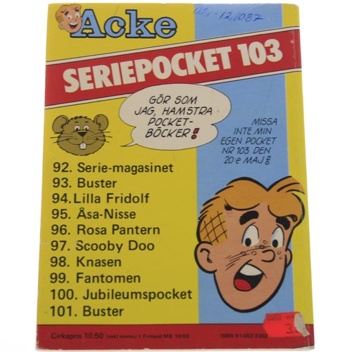 Seriepocket NR 102 - Lilla Fridolf
