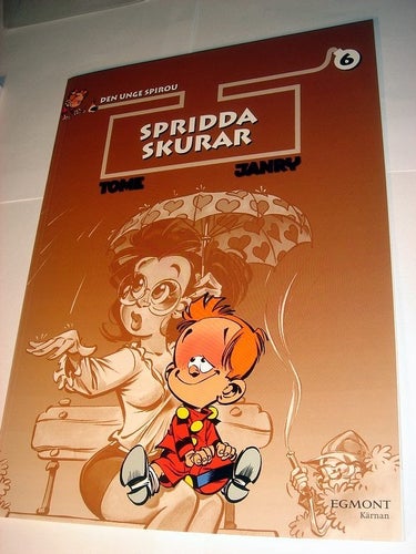 DEN UNGE SPIROU ALBUM Nr 6 !!! NY OLÄST 2007
