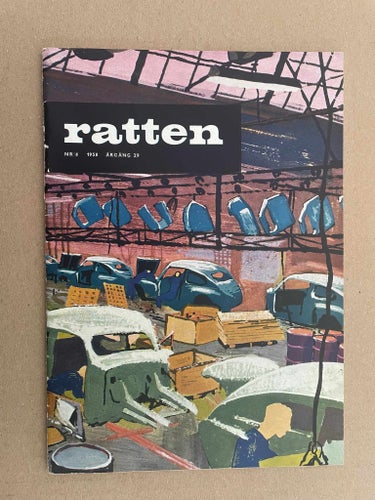 VOLVO Tidning Ratten 1958 Nr. 6