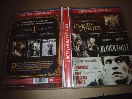 Brittiska filmpärlor 3: Lysande utsikter, Oliver Twist, The Loneliness of the...