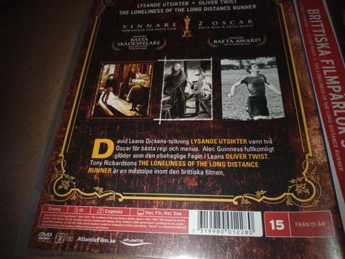 Brittiska filmpärlor 3: Lysande utsikter, Oliver Twist, The Loneliness of the...