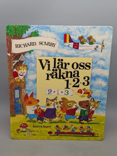 Vi lär oss räkna 1-2-3 - Richard Scarry