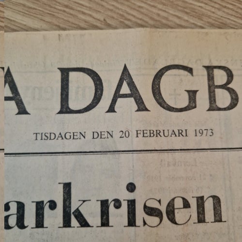 Svenska Dagbladet från 1973