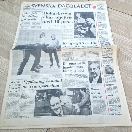 Svenska Dagbladet från 1973