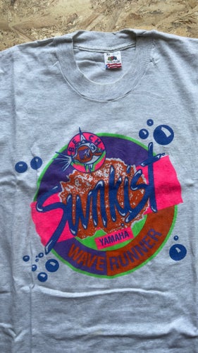 Fruit of the Loom grå t-shirt, storlek XL