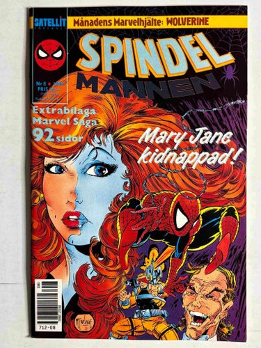 Spindelmannen - 1991:8 VF-