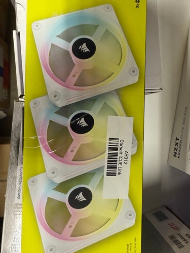 Corsair iCUE Link QX120 RGB PWM 120mm LED 3-pack