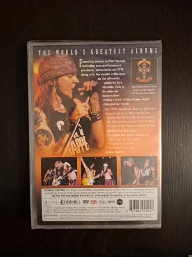 Guns N' Roses - Appetite For Destruction DVD (inplastad) Slash Axl Rose Hårdrock