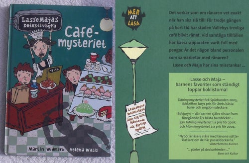Martin Widmark, Helena Willis: Cafémysteriet