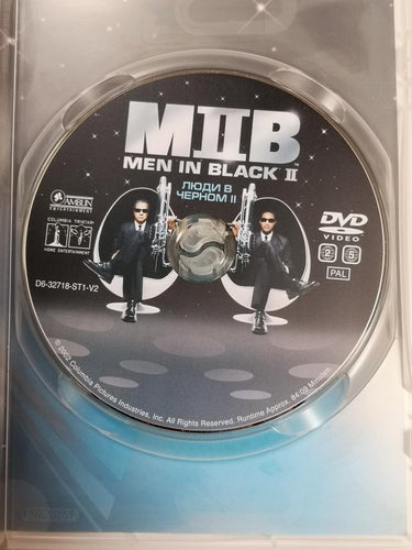 DVD MIB Man In Black 2 Will Smith Tommy Lee Jones TOPPSKICK