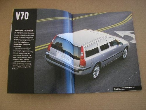 VOLVO Försäljningsbroschyr V70