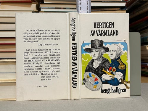 Hertigen av Värmland av Bengt Hallgren. bok, Very fine