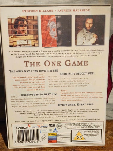 the one game (hela serien) dvd – drama – paketpris, läs annonsen