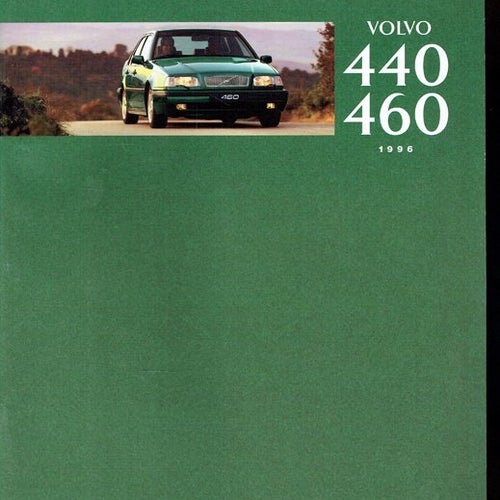 Volvo broschyr - Volvo 440 / 460 - 1996 48 nr sidor