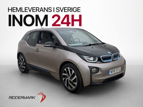 BMW i3 60 Ah REX 170hk Comfort P-Sensorer Halvskinn