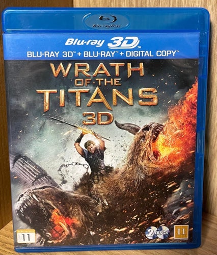 Wrath of the Titans 3D Blu-ray