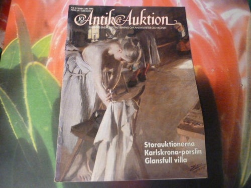 ANTIK & AUKTION, 1985 NR 2, TIDNING