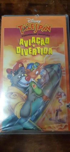 Walt Disney film Fun Aviation Tale Spin   VHS PAL