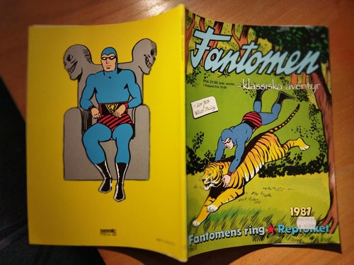 Fantomen klassiska äventyr 1987 Fantomens ring, Repfolket. Very Fine plus