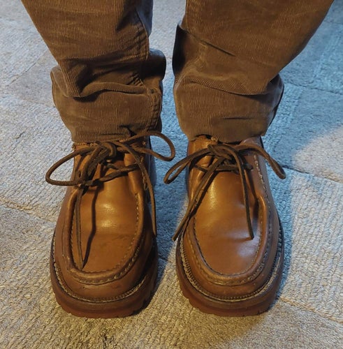 Vintage Play Boy damskor i läder modell Alain, stl 36