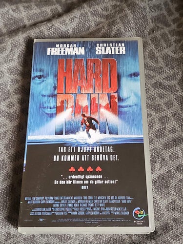 Hard Rain - Morgan Freeman, Christian Slater VHS