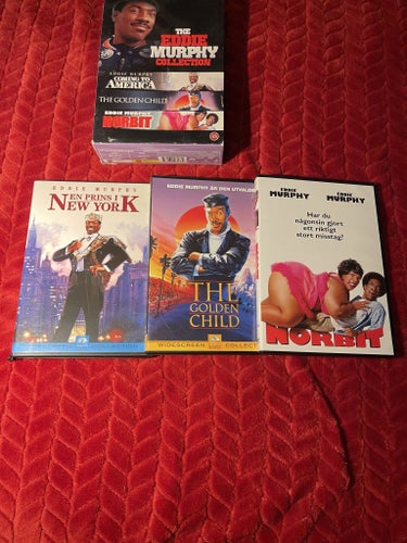 The Eddie Murphy Collection (Movie Box) - SV text, DVD (Fint Skick)