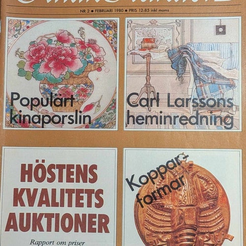 Tidning: Nya Antik & Auktion, Nr 2 1980