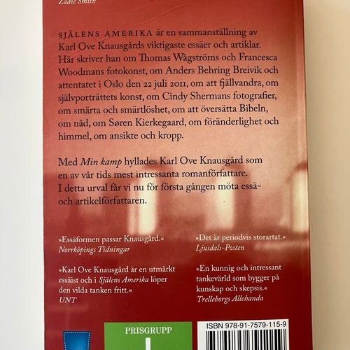 Karl Ove Knausgård - Själens Amerika, häftad