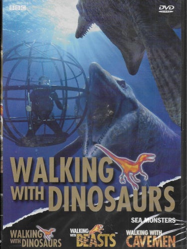 WALKING WITH DINOSAURS, Sea Monsters - DVD *ny inplastad