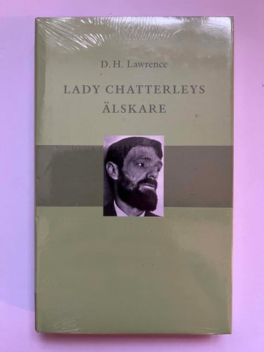 D.H. Lawrence - Lady Chatterleys älskare (kartonnage) bok INPLASTAD!