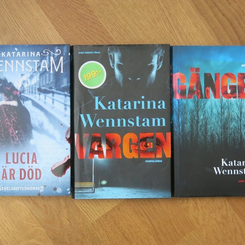 Katarina Wennstam - 3 böcker .