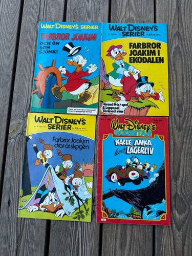 Walt Disney's Serier - Farbror Joakim och ön som sjönk! 1970