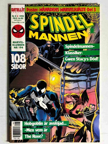 Spindelmannen - 1990:8 VG-FN
