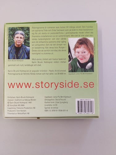 Potensgivarna av Karin Brunk Holmqvist (Ljudbok CD)