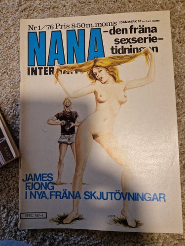 NANA International Nr 1/76 James Fjongs 1976