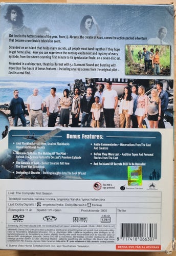 Lost: The Complete First Season DVD
