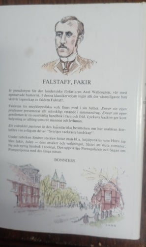 Falstaff, Fakir av Axel Wallengren, 1961