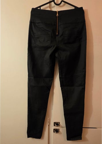 Pieces svarta leggings, storlek M/L