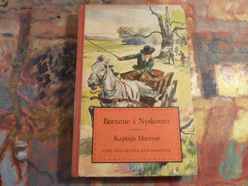 BØRNENE I NYSKOEVEN, KAPTAJN MARRYAT, 1956, BOG, BOK PÅ DANSKA