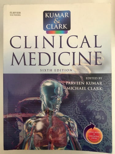 CLINICAL MEDICINE Parveen Kumar Michael Clark 2007 Sixth edition