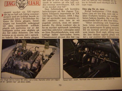 Jaguar XK 150  FUT 701 - En XK som rullar året runt -