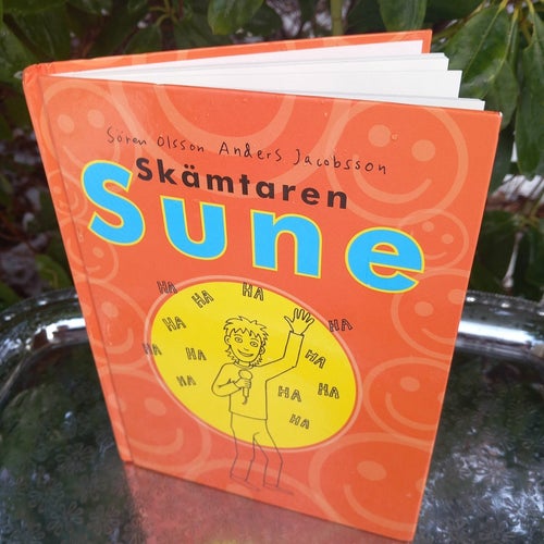 Skämtaren Sune ungdomsbok Sören Olsson Anders Jacobson Fint ksick