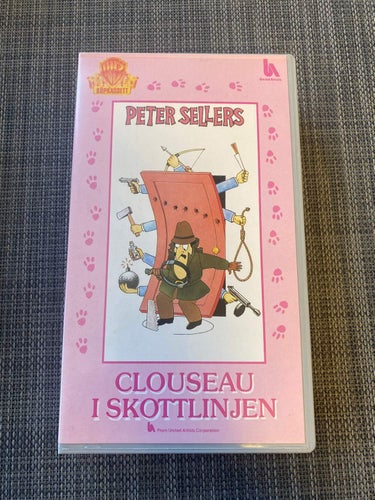 Clouseau i skottlinjen - VHS